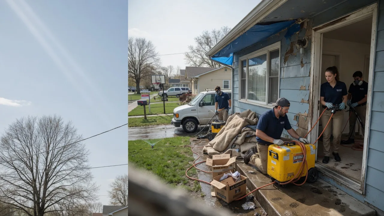 Basement Flood Cleanup in Longview, WA near me
